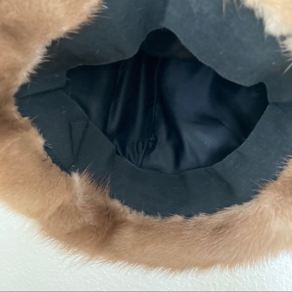 Vintage Fur Hat “Breakfast at Tiffany’s” Style - Picture 3 of 5